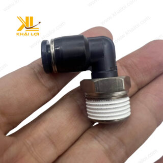 Thiết kế co nối hơi khí nén AIRTAC PL dạng nhấn khóa giúp lắp đặt dễ dàng.