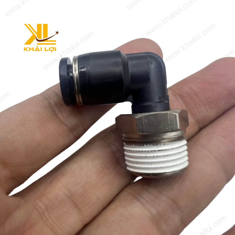 Thiết kế co nối hơi khí nén AIRTAC PL dạng nhấn khóa giúp lắp đặt dễ dàng.