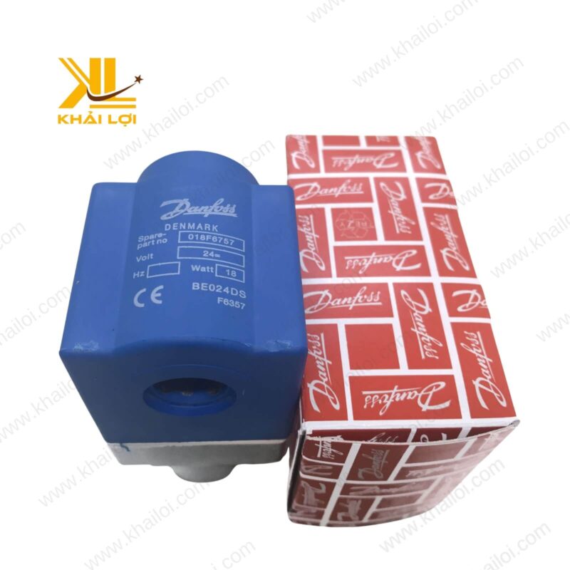 Coil Danfoss cho van điện từ khí nén, đảm bảo hiệu suất ổn định.