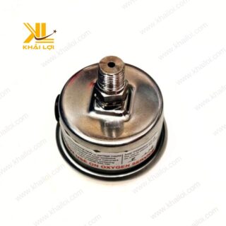 Cận cảnh chân ren 9.6mm của đồng hồ áp lực HOLLAND Y40 giúp kết nối dễ dàng.