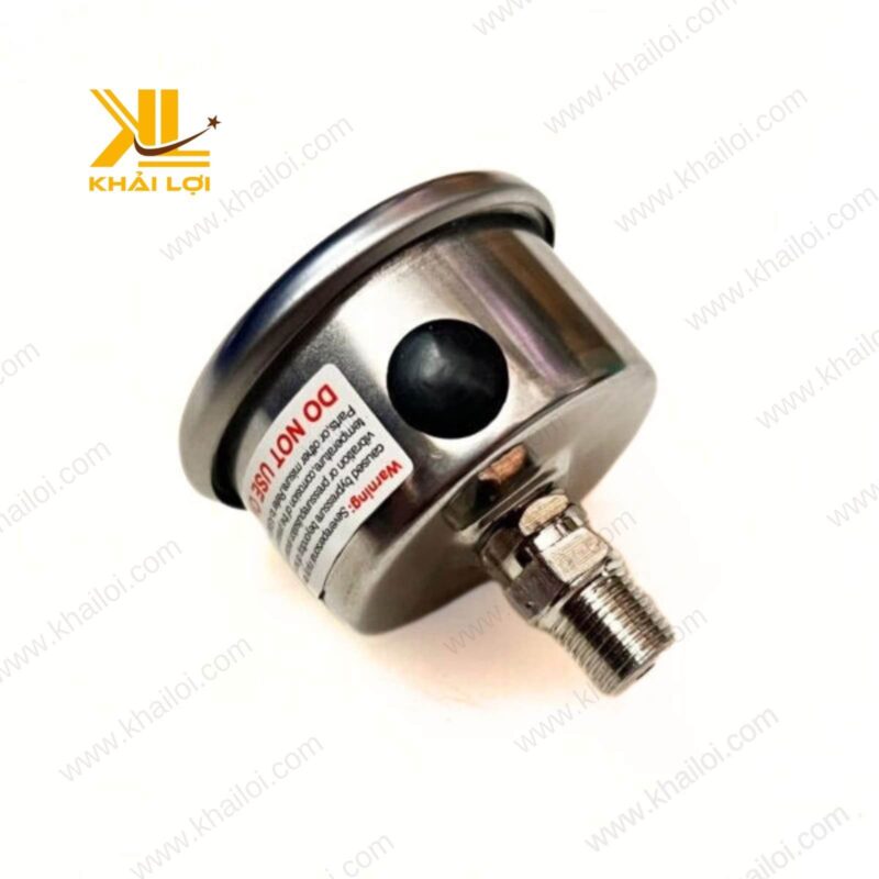 Đồng hồ áp lực HOLLAND Y40 của Vật tư công nghiệp Khải Lợi với thiết kế inox 304 bền bỉ.