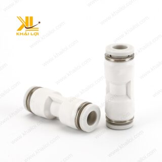 Hình ảnh thực tế nối thẳng JELPC PU với chất liệu nhựa cao cấp.