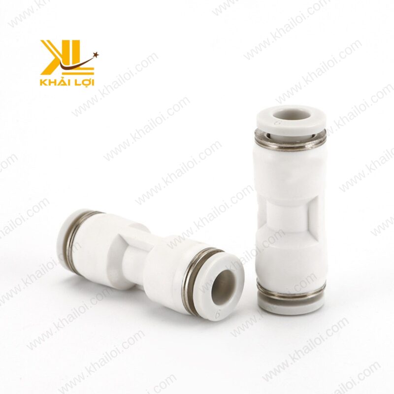Hình ảnh thực tế nối thẳng JELPC PU với chất liệu nhựa cao cấp.