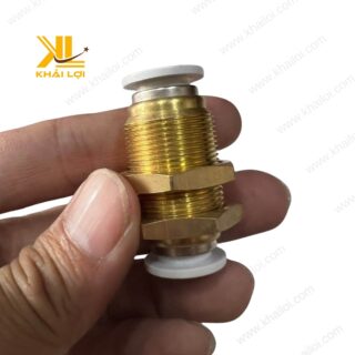Nối Hai Đầu Ống Khí Siết Thành STNC YPM với thiết kế bền bỉ, chịu áp lực cao.