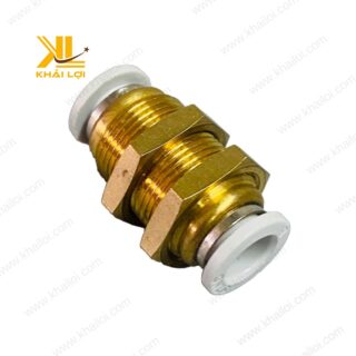 Cận cảnh Nối Hai Đầu Ống Khí Siết Thành STNC YPM tại Vật tư công nghiệp Khải Lợi.