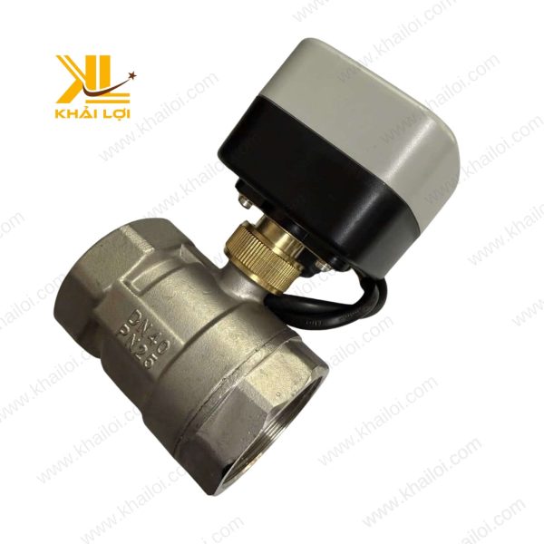 Van bi điện INOX BVE với lớp gioăng làm kín cao cấp, chống rò rỉ tối đa.