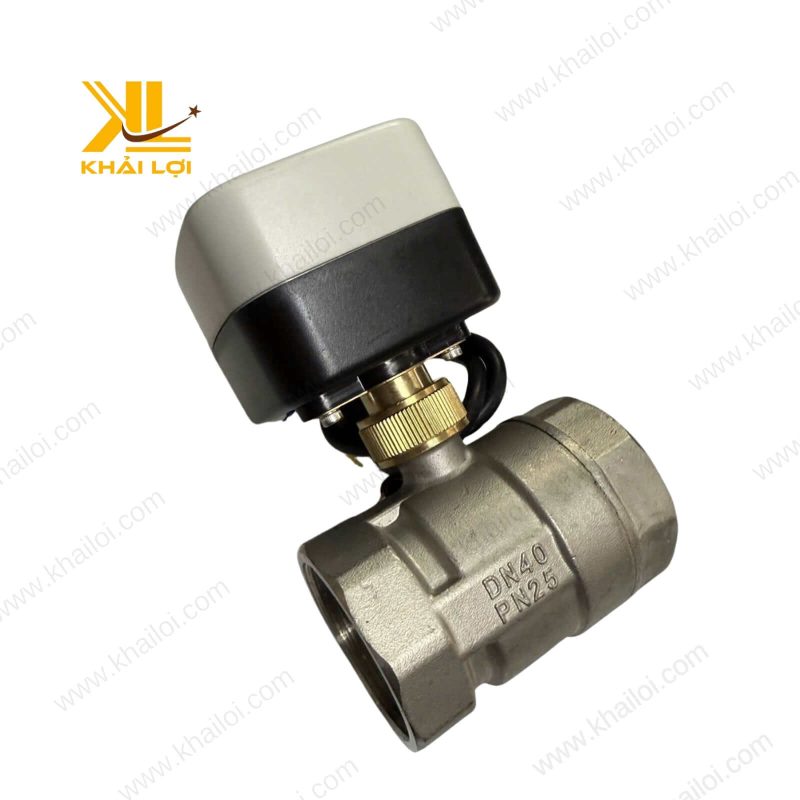 Van bi điện INOX BVE với lớp gioăng làm kín cao cấp, chống rò rỉ tối đa.