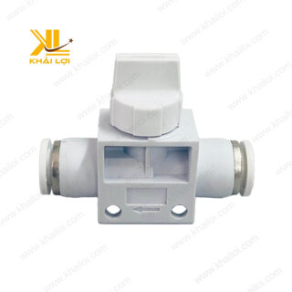 Hình ảnh thực tế van khóa khí nén 2 đầu ống STNC YHVFF tại Vật tư công nghiệp Khải Lợi.