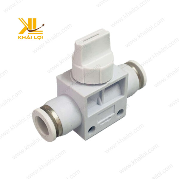 Van STNC YHVFF với lớp vỏ bằng nhựa trắng và đồng, bền bỉ theo thời gian.