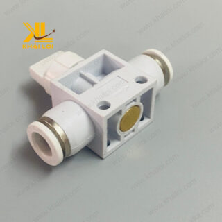 Hình ảnh chi tiết van STNC YHVFF với kết nối ghim ống chắc chắn.