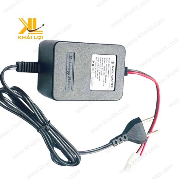 Adaptor Máy Phun Sương 24V chính hãng Vật tư công nghiệp Khải Lợi, chất lượng cao.