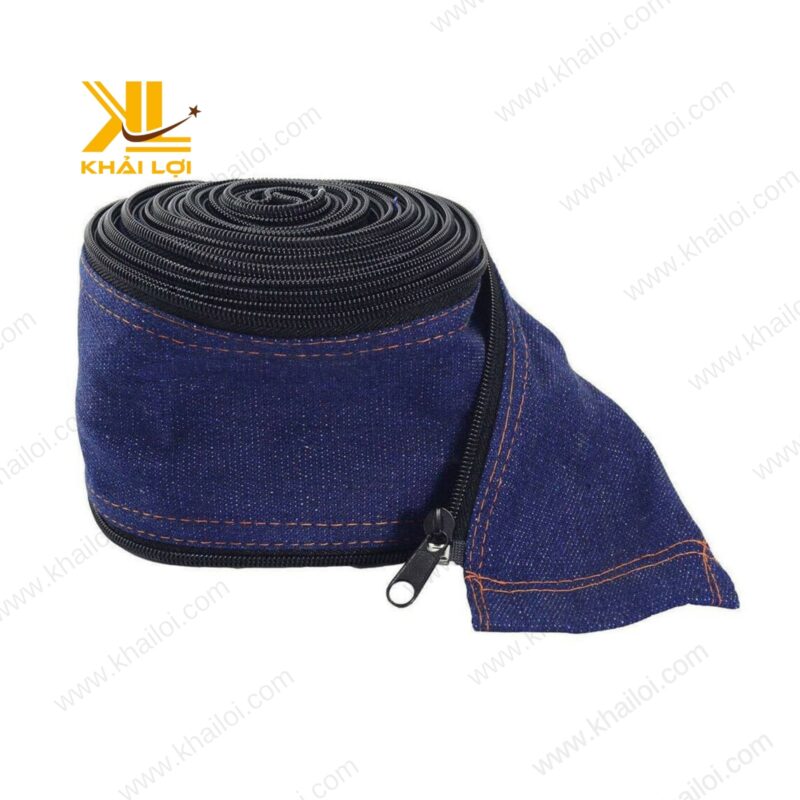 Áo bọc dây hàn chất liệu jean cao cấp của Vật tư công nghiệp Khải Lợi.