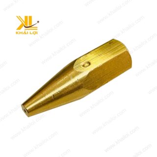 Cận cảnh béc hàn Cana với quy cách ren trong 8mm.