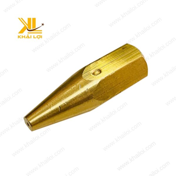 Cận cảnh béc hàn Cana với quy cách ren trong 8mm.