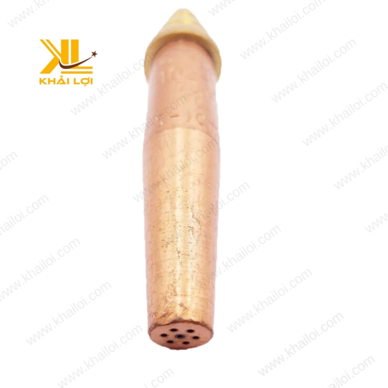 Béc cắt gas Koike 106HC bằng đồng thau, chuyên dụng cho hàn cắt kim loại bằng oxy-acetylene.