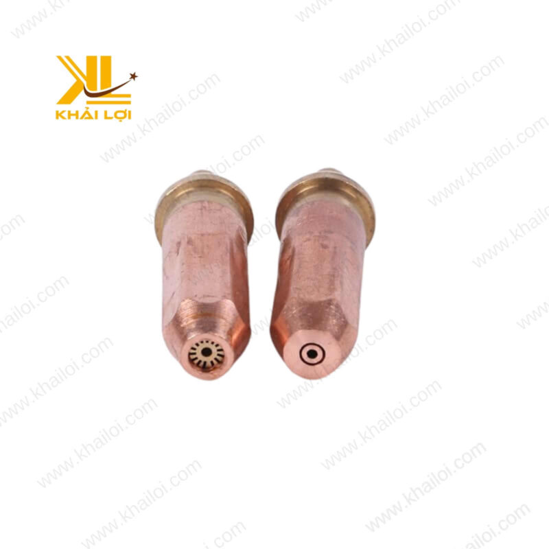 Cận cảnh béc cắt gas sử dụng khí Oxy/LPG của Vật tư công nghiệp Khải Lợi.