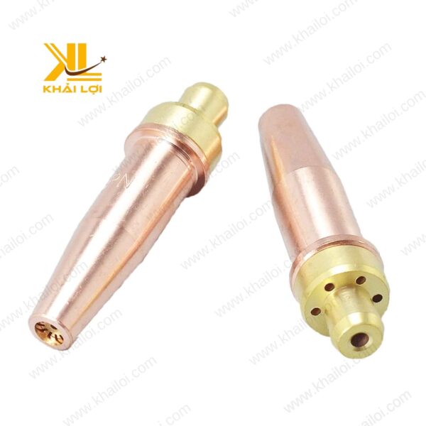 Hình ảnh béc cắt Victor gas với kích thước khác nhau, phù hợp với nhiều ứng dụng.