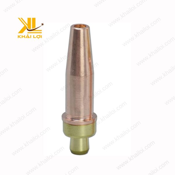 Cận cảnh béc cắt Victor gas bằng đồng thau của Vật tư công nghiệp Khải Lợi.