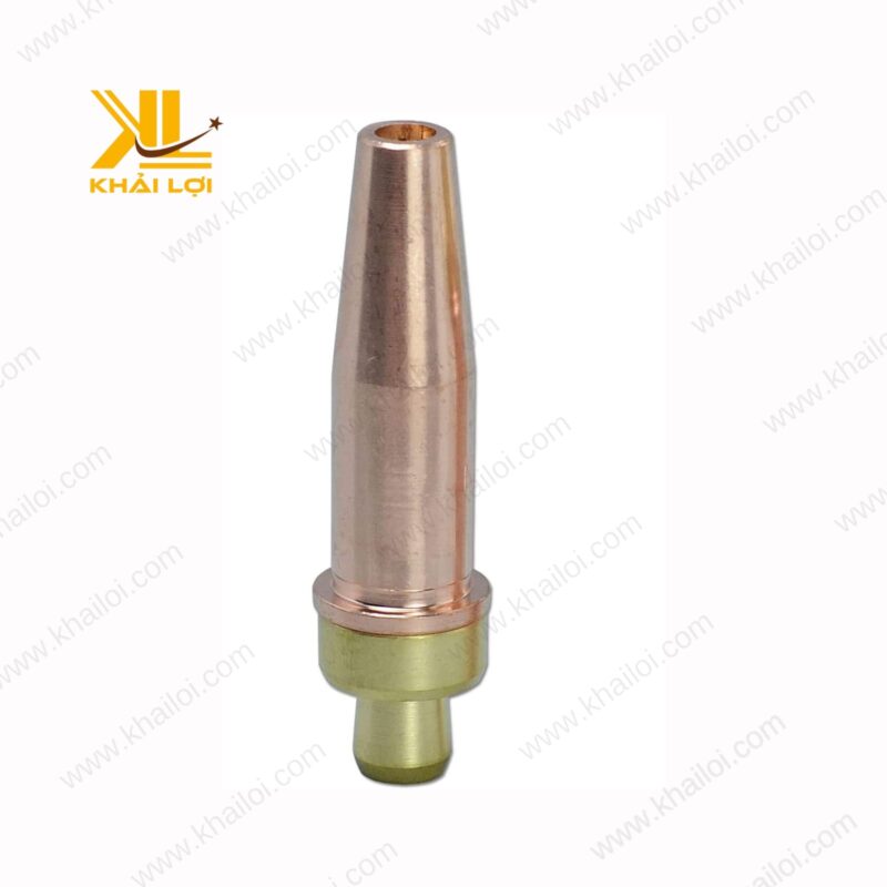 Cận cảnh béc cắt Victor gas bằng đồng thau của Vật tư công nghiệp Khải Lợi.