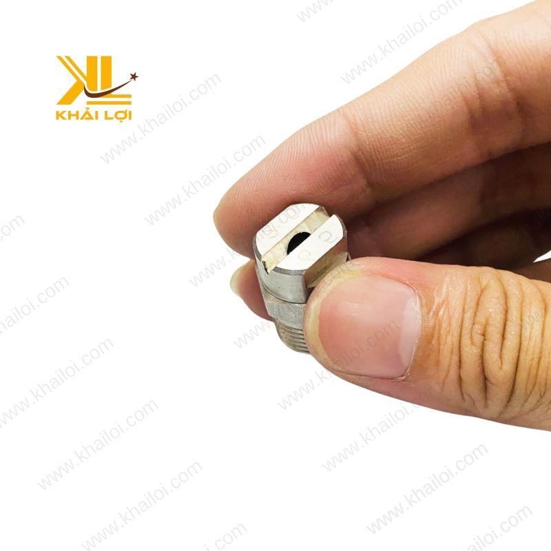 Béc Inox Cánh Quạt Ren Ngoài độ bền cao.