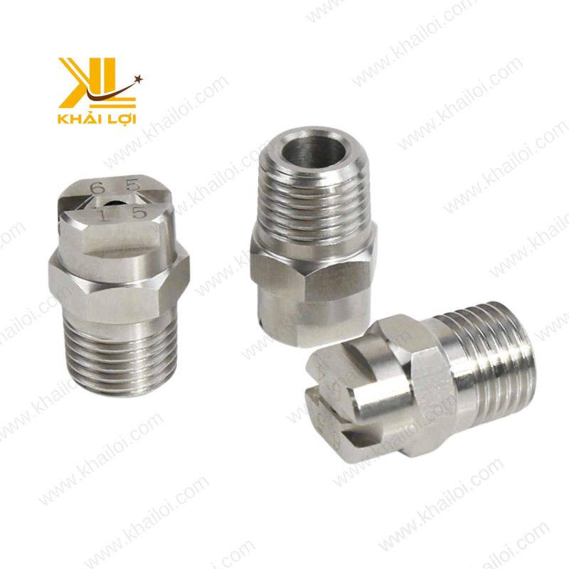 Béc Inox Cánh Quạt Ren Ngoài làm mát hiệu quả.