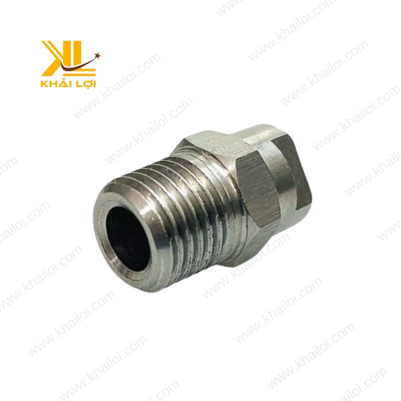 Béc Inox Cánh Quạt Ren Ngoài chống ăn mòn.