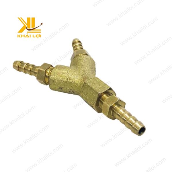 Cận cảnh đuôi chuột nối ống bằng đồng chất lượng cao Khải Lợi.