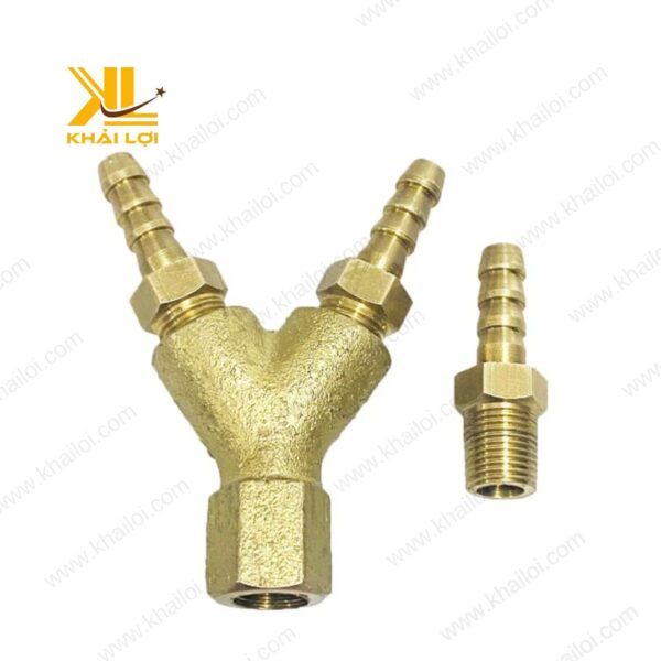 Chữ Y đồng đuôi chuột dùng trong hệ thống nước của Vật tư công nghiệp Khải Lợi.