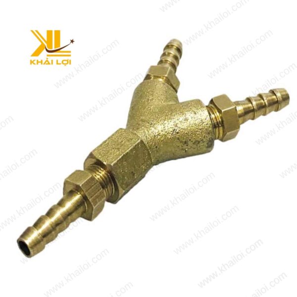 Sản phẩm chữ Y đuôi chuột thau sáng bóng do Khải Lợi phân phối chính hãng.