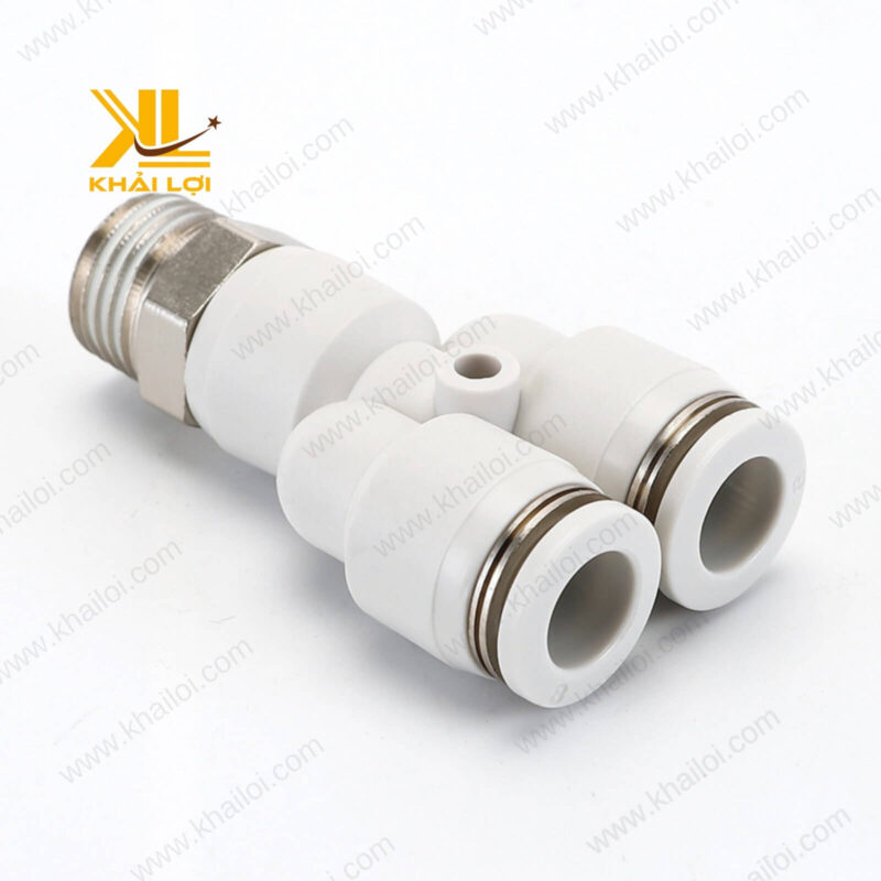 Hệ thống khí nén sử dụng chữ Y nối khí nén ren giữa JPX