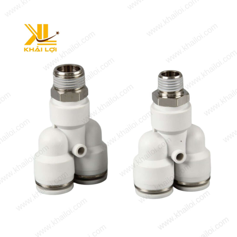 Cấu tạo chi tiết chữ Y nối khí nén ren giữa JPX
