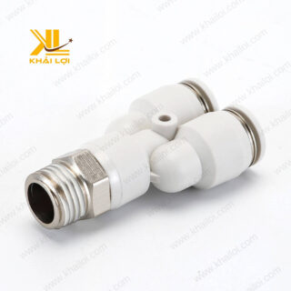 Đầu ren giữa bằng đồng của chữ Y nối khí nén JPX