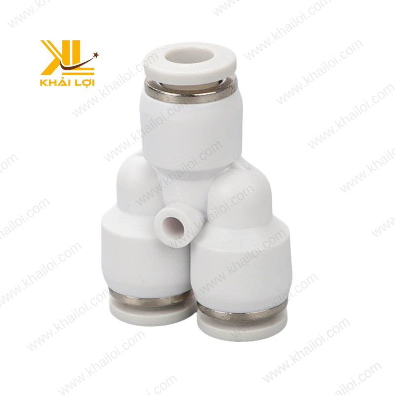 Hệ thống khí nén sử dụng Chữ Y nối ống khí nén JPY giúp tối ưu hiệu suất.