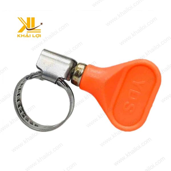 Hình ảnh cổ dê bướm inox Khải Lợi với thiết kế chống gỉ.