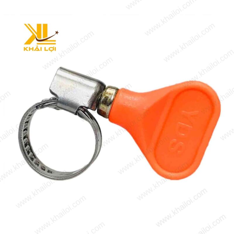 Hình ảnh cổ dê bướm inox Khải Lợi với thiết kế chống gỉ.