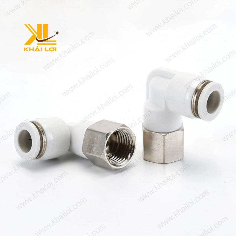 Co nối khí nén ren trong JPLF dùng để kết nối ống khí với hệ thống khí nén.