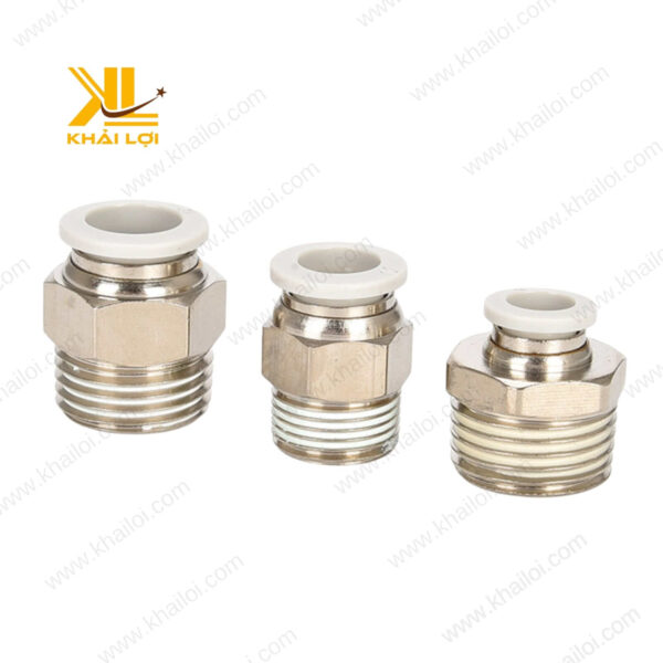 Đầu nối khí nén JPC đảm bảo độ kín khí cao, tránh rò rỉ khi sử dụng.