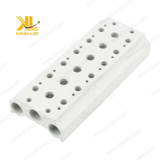 Cổng kết nối ren trong trên đế khí nén của Khải Lợi