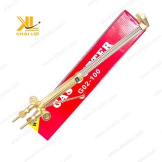 Hệ thống van điều chỉnh khí của đèn cắt gió đá giúp kiểm soát ngọn lửa chính xác.
