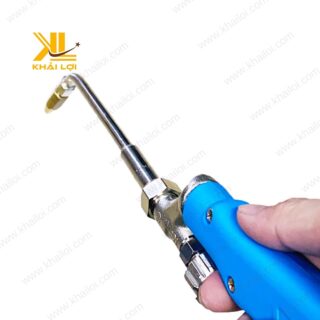 Van điều chỉnh khí trên đèn hàn gió đá DAESUNG giúp kiểm soát ngọn lửa dễ dàng.