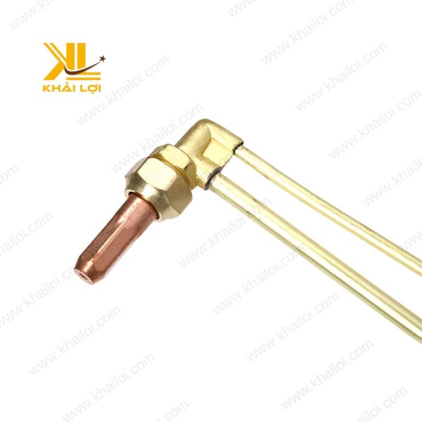 Đèn hàn gió đá sử dụng khí Oxy và Acetylen để hàn cắt kim loại.