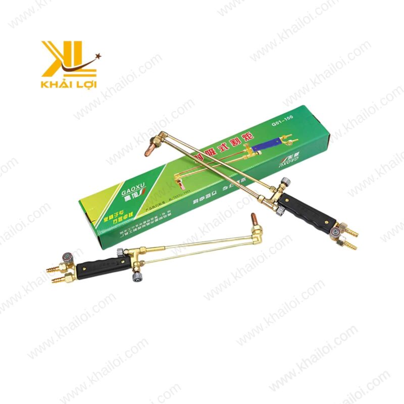Bộ đèn hàn gió đá đi kèm 5 béc hàn số 1-2-3-4-5.