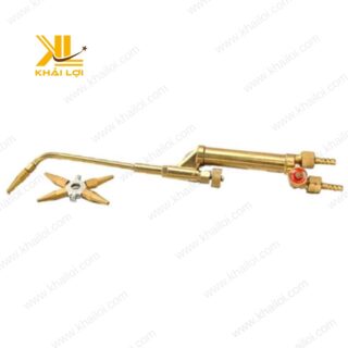 Hình ảnh đầu béc đèn hàn gió đá YAMATO, nơi trộn khí và tạo ngọn lửa hàn cắt kim loại.