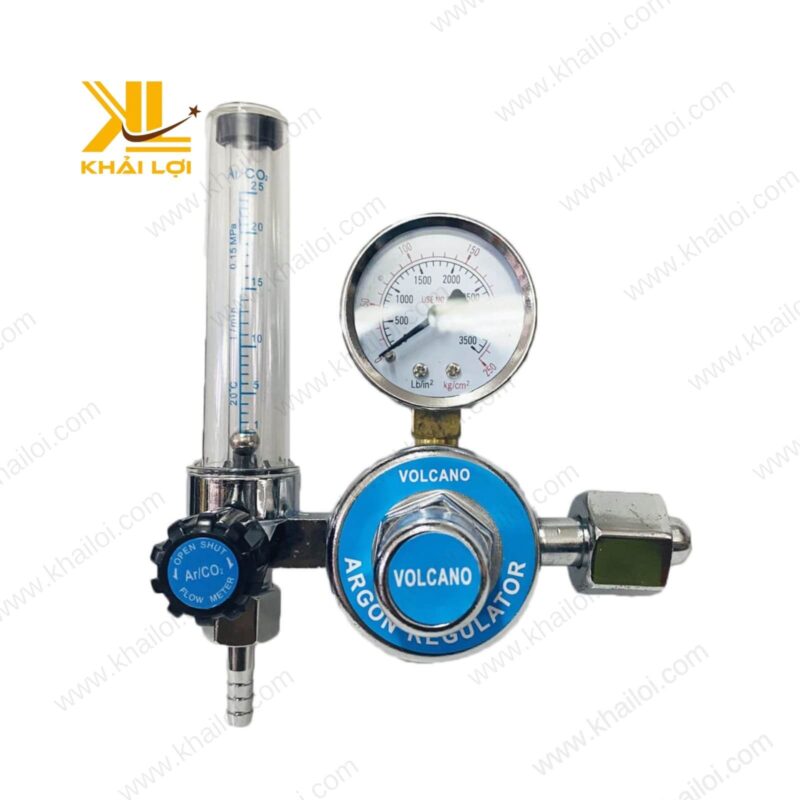 Hình ảnh thực tế Đồng hồ ARGON Ren Ngoài với thân nhôm chắc chắn.