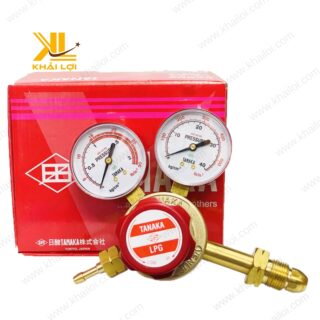 Van điều chỉnh áp suất của Đồng Hồ Đá TANAKA ZR86, giúp kiểm soát lưu lượng khí dễ dàng.