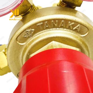 Đồng Hồ Đá TANAKA ZR86 với hai mặt đồng hồ đo áp suất đầu vào và đầu ra.