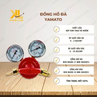 Thông số kỹ thuật Đồng Hồ Đá YAMATO của Vật tư công nghiệp Khải Lợi.