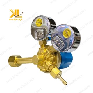 Cận cảnh Đồng Hồ Oxy Tanaka JGR-13A với hai mặt đồng hồ đo áp suất.