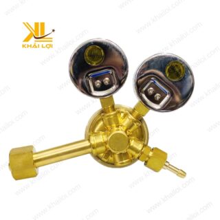 Đồng Hồ Oxy Tanaka Thau ZR-85 của Vật tư công nghiệp Khải Lợi với thiết kế kim loại chịu lực, chuyên dụng cho khí oxy.