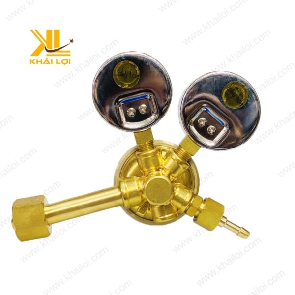 Đồng Hồ Oxy Tanaka Thau ZR-85 của Vật tư công nghiệp Khải Lợi với thiết kế kim loại chịu lực, chuyên dụng cho khí oxy.